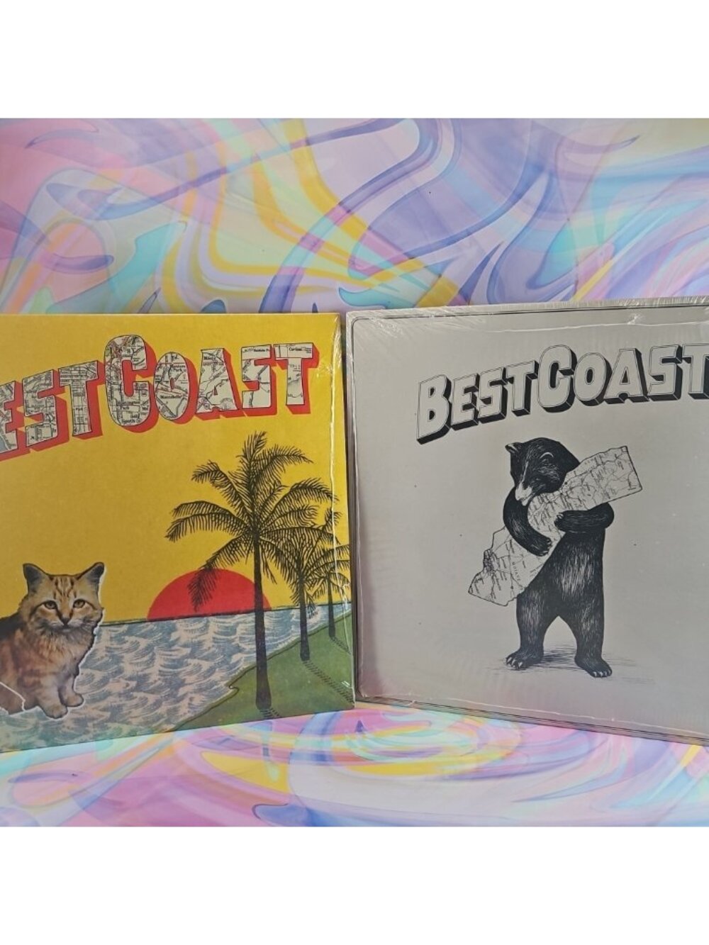 Lot of 2 Best Coast Records (New): Crazy for You, The Only Place